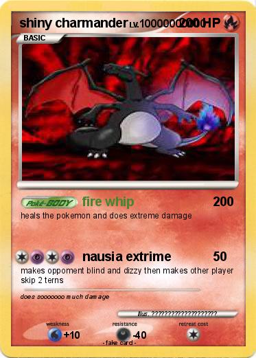 Pokemon shiny charmander