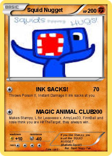 Pokemon Squid Nugget