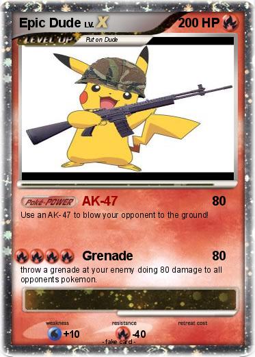 Pokemon Epic Dude