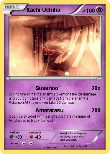 Pokemon Itachi Uchiha