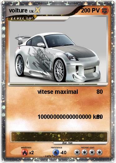 Pokemon voiture