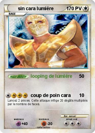 Pokemon sin cara lumière