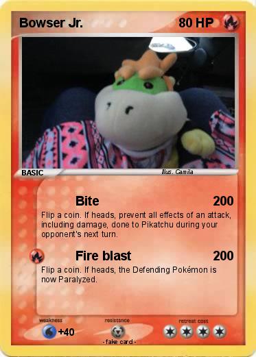 Pokemon Bowser Jr.