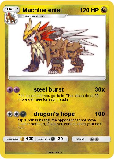 Pokemon Machine entei