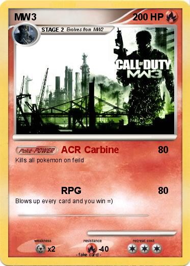 Pokemon MW3