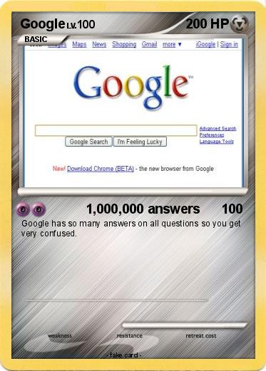 Pokemon Google