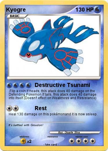 Pokemon Kyogre