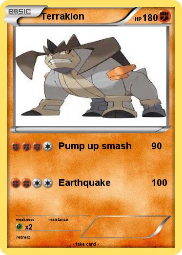 Pokemon Terrakion