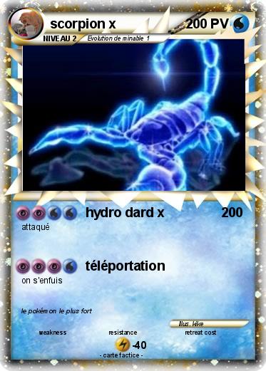 Pokemon scorpion x