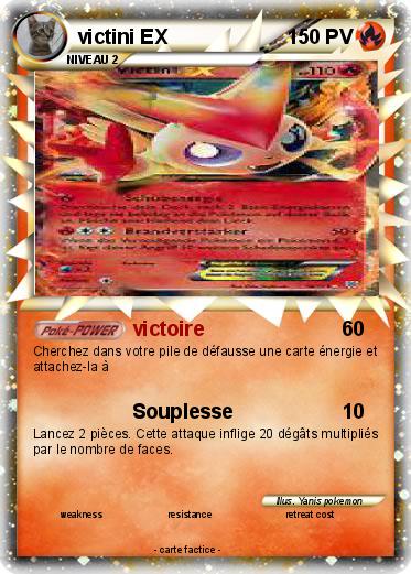 Pokemon victini EX