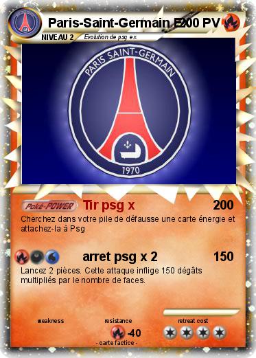 Pokemon Paris-Saint-Germain EX