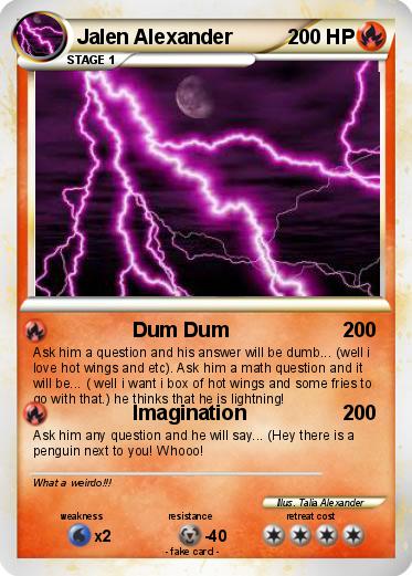 Pokemon Jalen Alexander