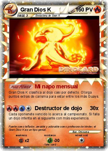 Pokemon Gran Dios K