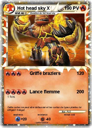 Pokemon Hot head sky X