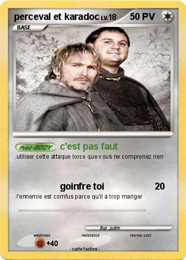 Pokemon perceval et karadoc