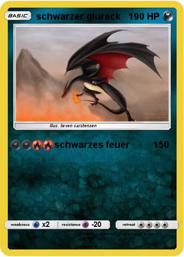 Pokemon schwarzer glurack