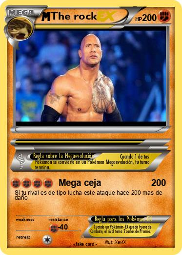 Pokemon The rock