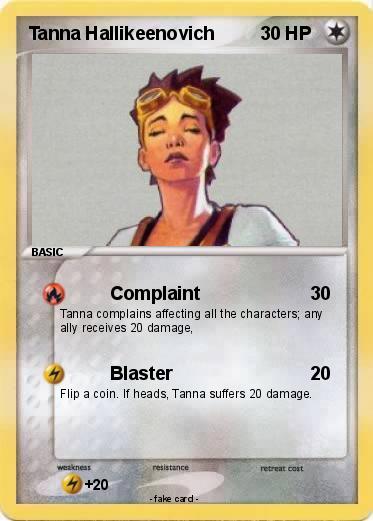 Pokemon Tanna Hallikeenovich