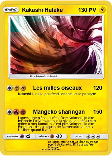 Pokemon Kakashi Hatake