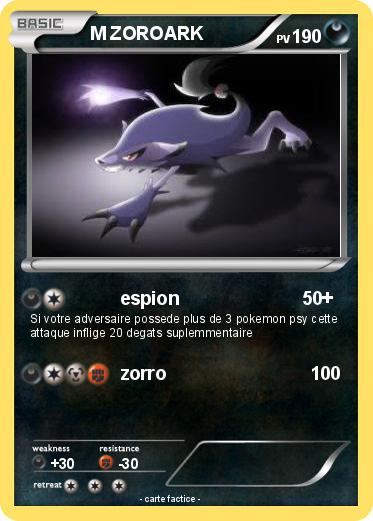Pokemon M ZOROARK
