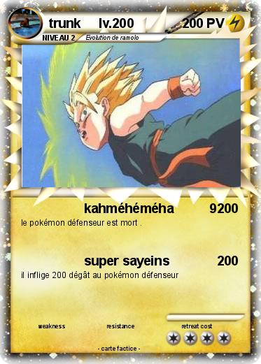 Pokemon trunk     lv.200