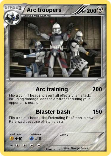 Pokemon Arc troopers