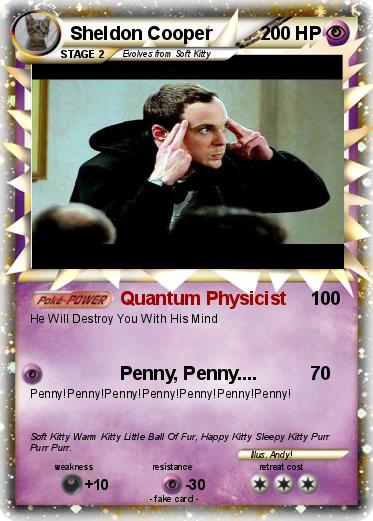 Pokemon Sheldon Cooper