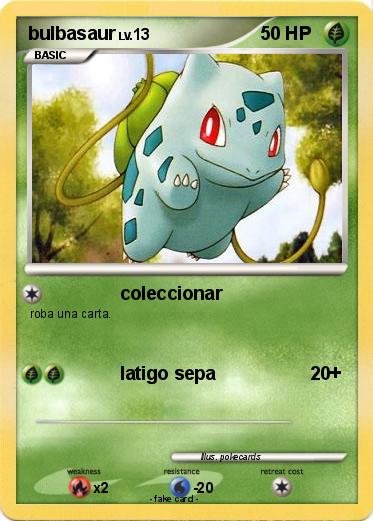 Pokemon bulbasaur