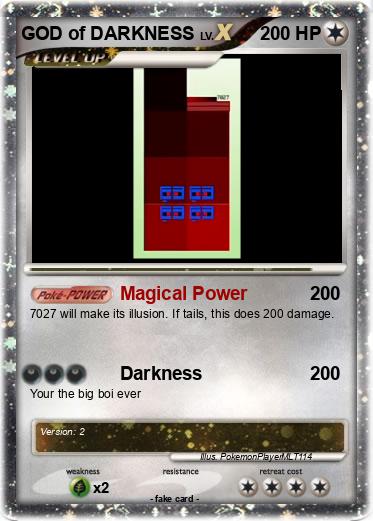 Pokemon GOD of DARKNESS