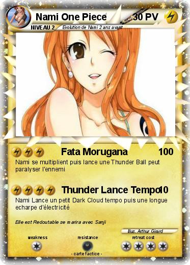 Pokemon Nami One Piece