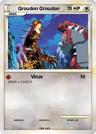 Pokemon Groudon Groudon