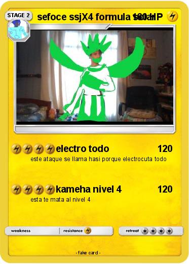 Pokemon sefoce ssjX4 formula solar