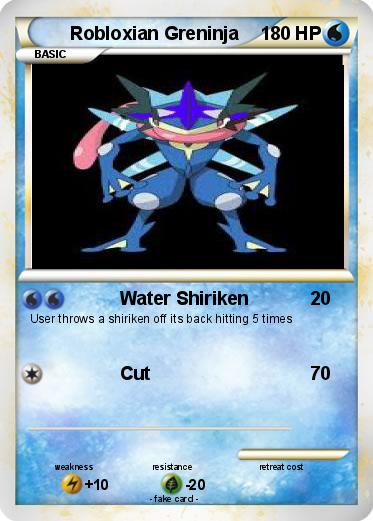 Pokemon Robloxian Greninja