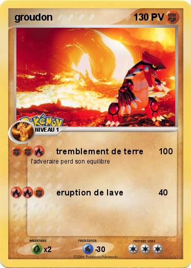 Pokemon groudon