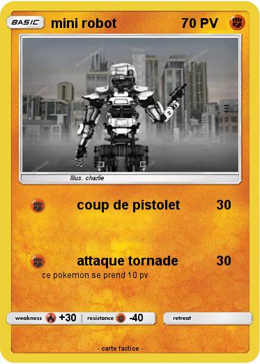 Pokemon mini robot