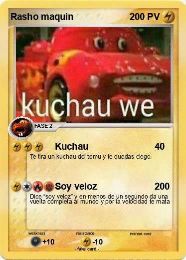 Pokemon Rasho maquin