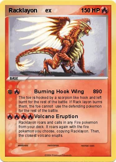 Pokemon Racklayon     ex                                                             