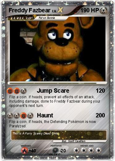 Pokemon Freddy Fazbear