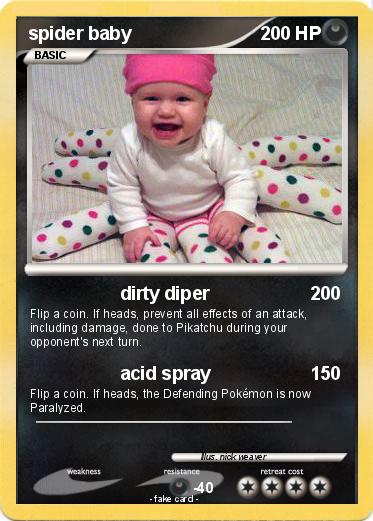 Pokemon spider baby