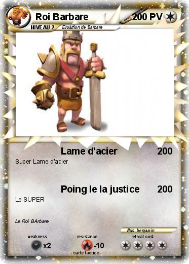Pokemon Roi Barbare