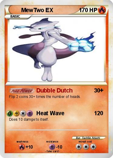 Pokemon MewTwo EX