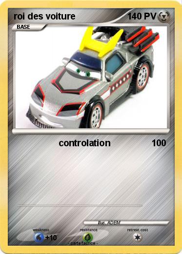 Pokemon roi des voiture