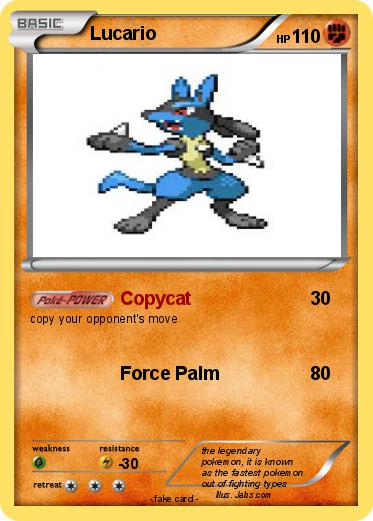 Pokemon Lucario
