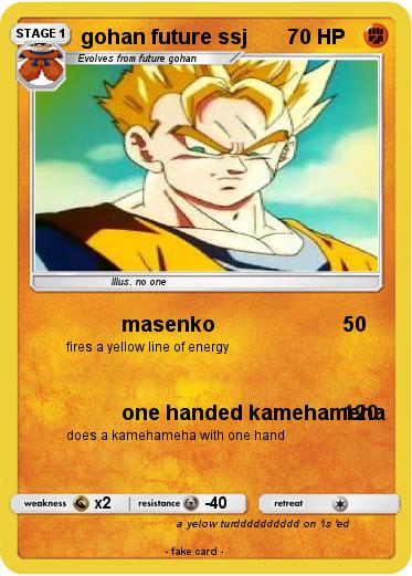 Pokemon gohan future ssj