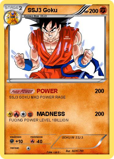 Pokemon SSJ3 Goku