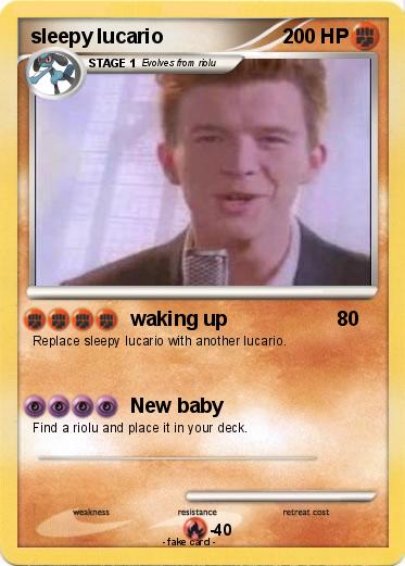 Pokemon sleepy lucario