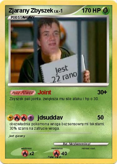 Pokemon Zjarany Zbyszek