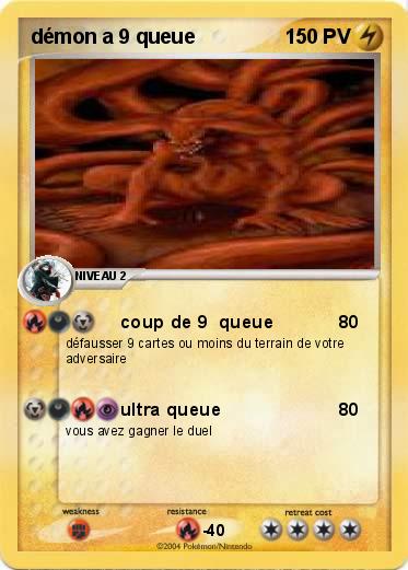 Pokemon démon a 9 queue