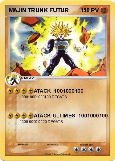 Pokemon MAJIN TRUNK FUTUR