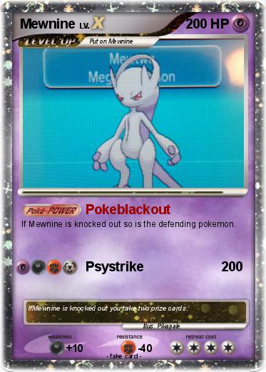 Pokemon Mewnine